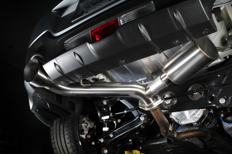 Perrin 2022 BRZ/GR86 Axle Back Exhaust SS (Single Side Exit w/Helmholtz Chamber)-thumbmail-13