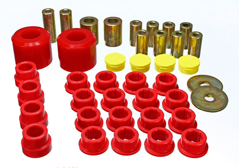 Energy Suspension 10 Chevy Camaro Red Rear End Control Arm Bushing Set-thumbmail-3