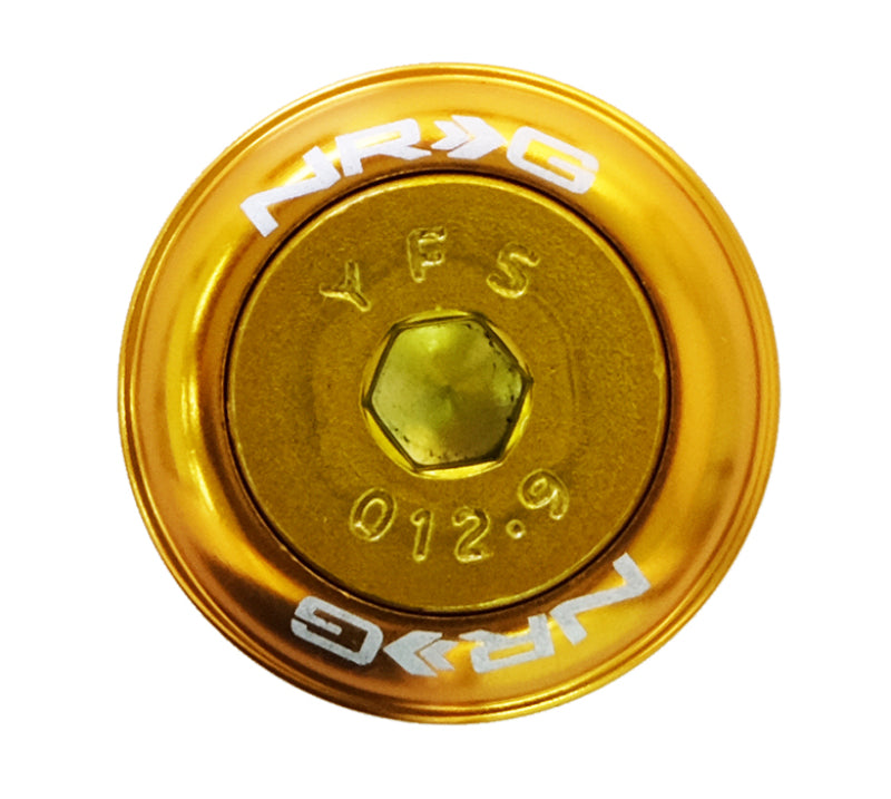 NRG Fender Washer Kit w/Color Matched M8 Bolt Rivets For Plastic (Rose Gold) - Set of 8-thumbmail-2
