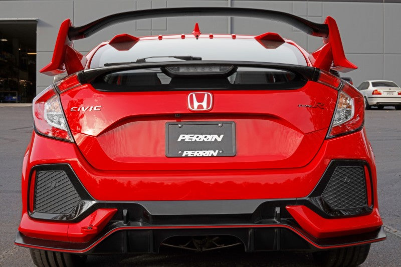Perrin 10th Gen Civic SI/Type-R/Hatchback Tow Hook Kit (Rear) - Red-thumbmail-8