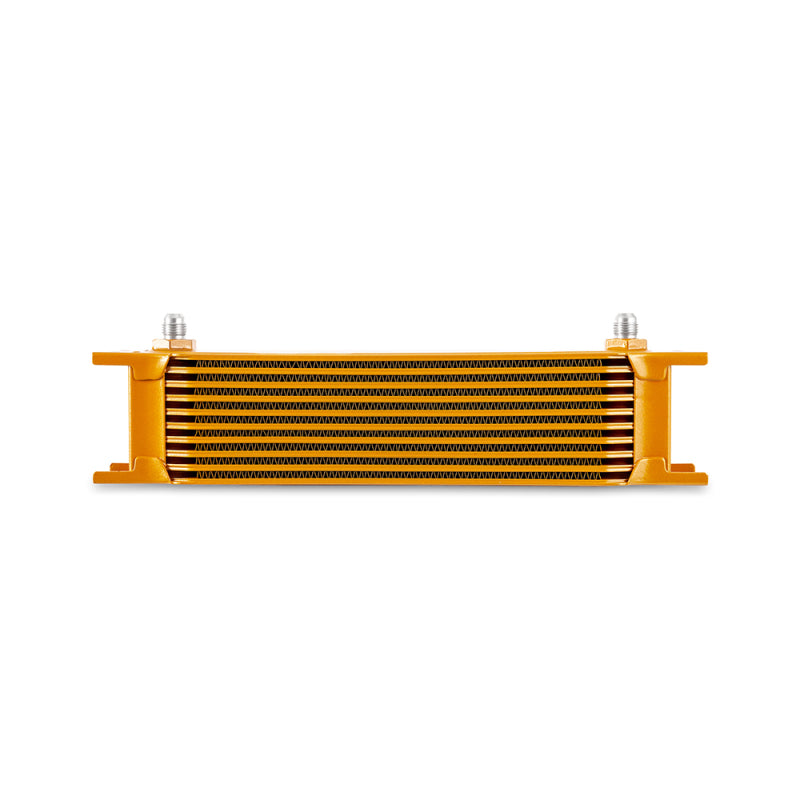 Mishimoto Universal -6AN 10 Row Oil Cooler - Gold-thumbmail-3