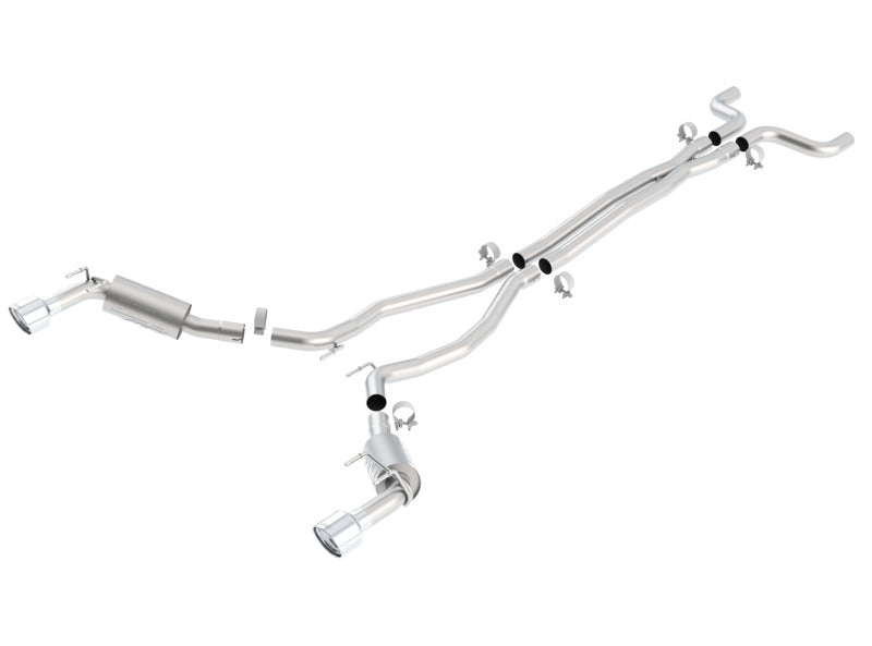 Borla 10-13 Chevy Camaro SS 6.2L 8cyl Aggressive Catback Exhaust-thumbmail-2