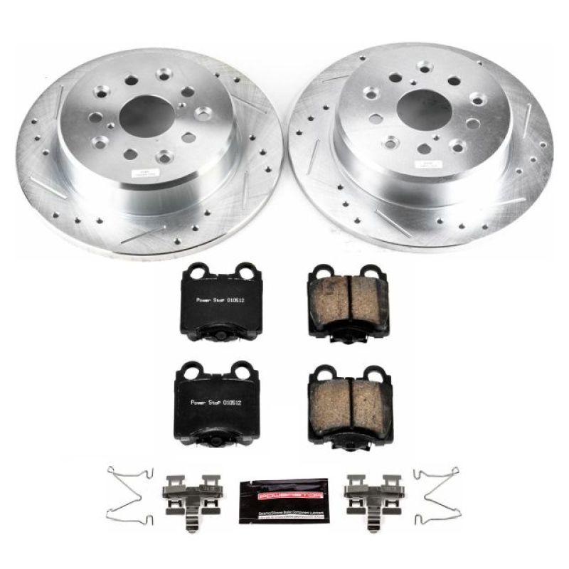 Power Stop 98-05 Lexus GS300 Rear Z23 Evolution Sport Brake Kit-thumbmail-1