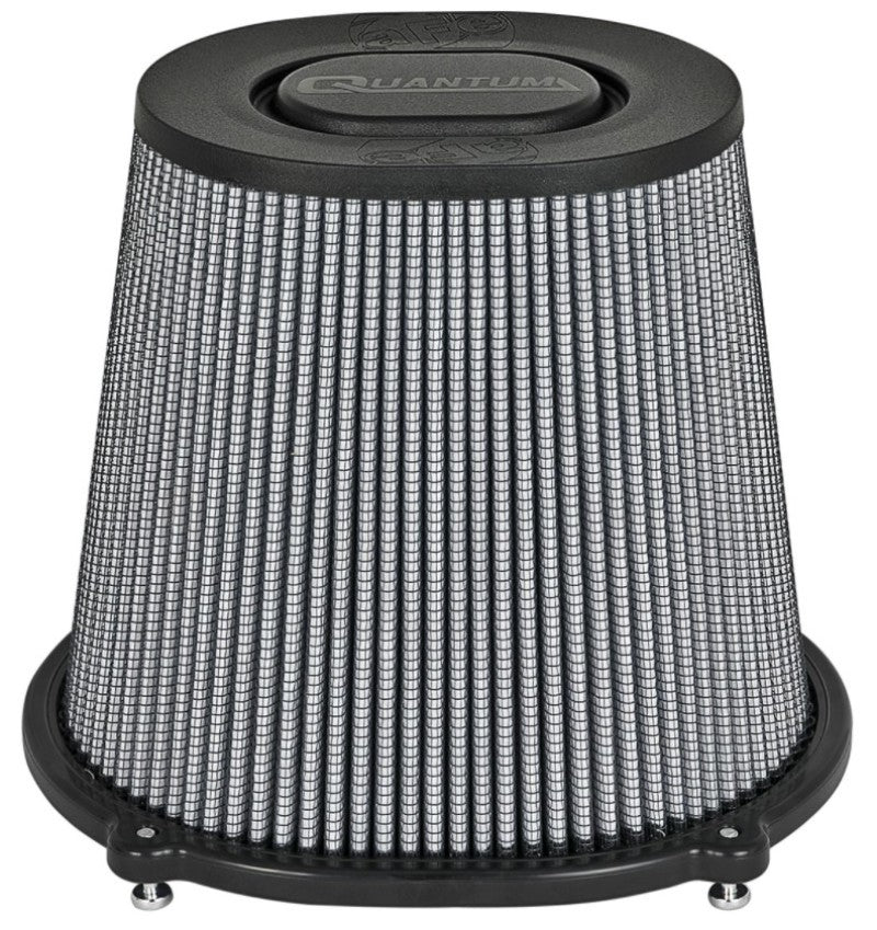 aFe Quantum Intake Pro DRY S Universal Air Filter F-5in. / B-(10x8.75) / T-(6.75x0.5) / H-8in.-thumbmail-5