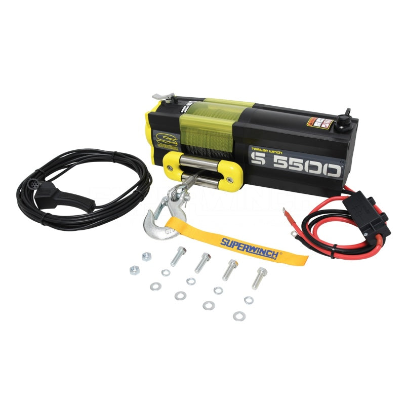 Superwinch 5500 LBS 12V DC 7/32in x 60ft Steel Rope S5500 Winch-thumbmail-9
