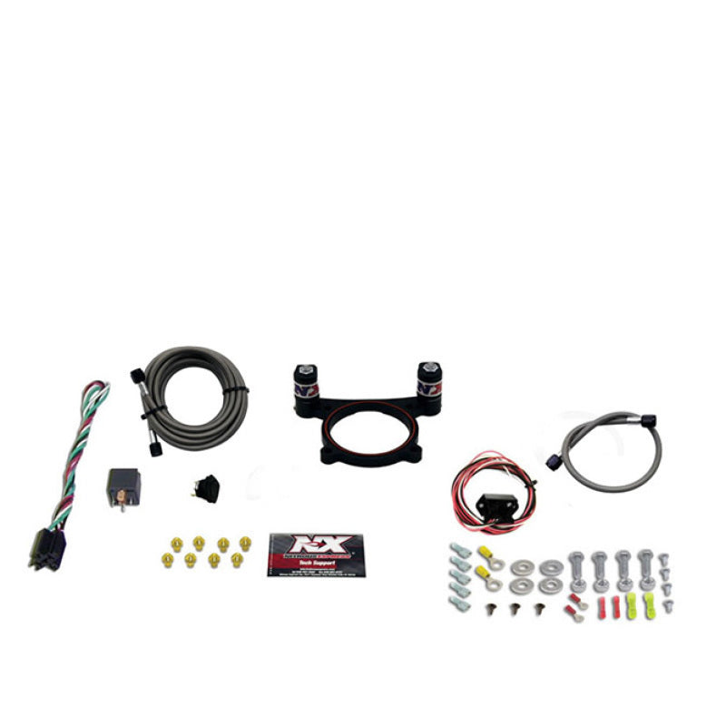 Nitrous Express 11-15 Ford Mustang GT 5.0L Coyote 4 Valve Nitrous Plate Kit (50-200HP) w/o Bottle-thumbmail-2