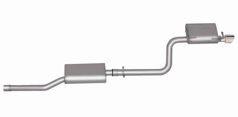 Gibson 07-10 Dodge Charger SE 2.7L 2.5in Axle-Back Single Exhaust - Stainless-thumbmail-1