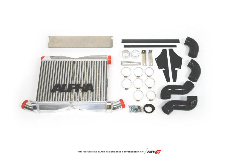 AMS Performance 09-11 Nissan GT-R Alpha Race X Front Mount Intercooler w/Logo-thumbmail-1