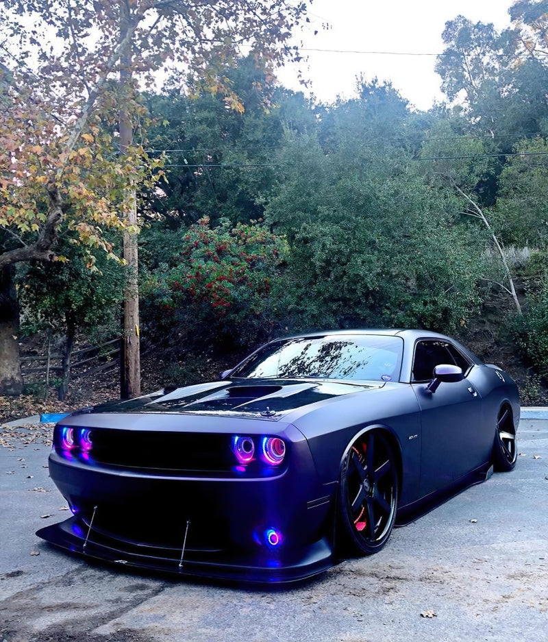 Oracle 08-14 Dodge Challenger Dynamic Surface Mount Headlight/Fog Light Halo Kit COMBO - ColorSHIFT-thumbmail-16