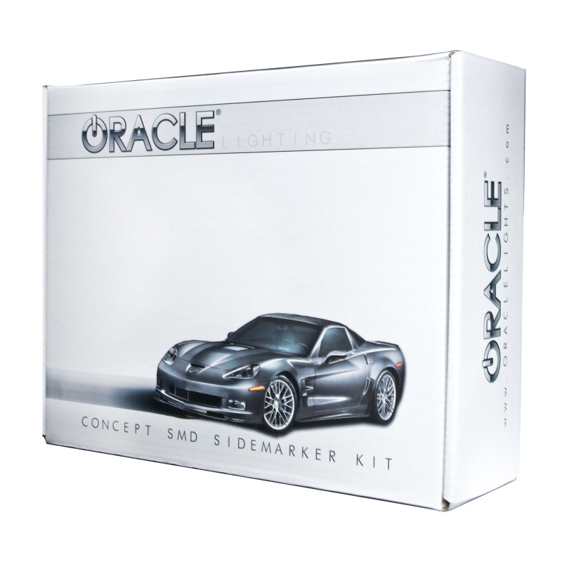 Oracle 05-13 Chevrolet Corvette C6 Concept Sidemarker Set - Clear - No Paint-thumbmail-6