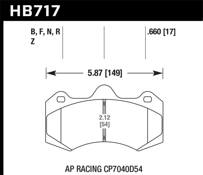 Hawk AP Racing CP7040D54 HPS 5.0 Brake Pads-thumbmail-3