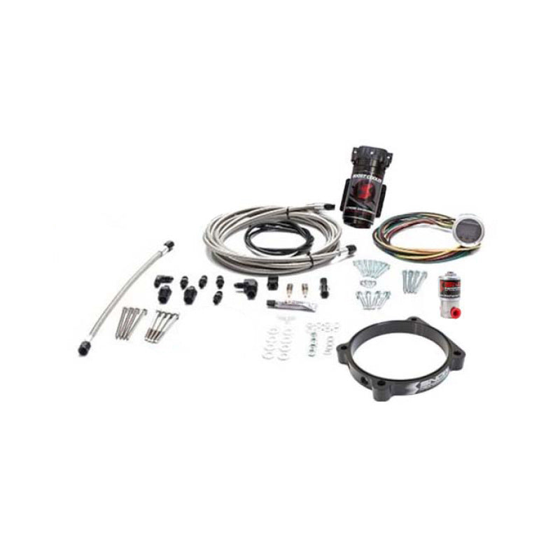 Snow Performance Stg 2 Boost Cooler 105mm Hellcat Water Injection Kit (SS Braided Line) w/o Tank-thumbmail-1