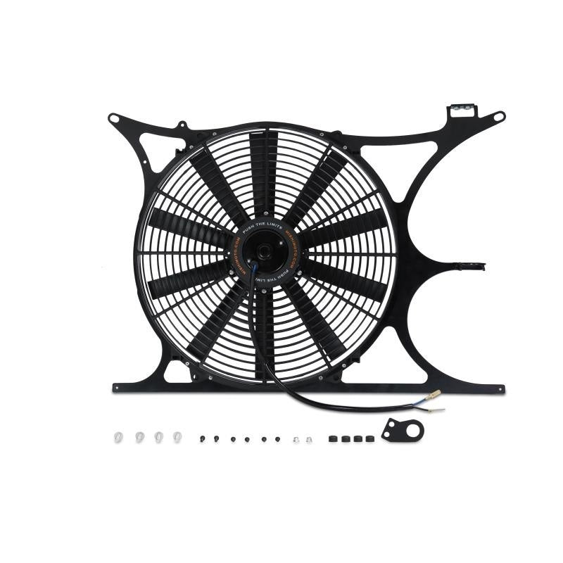 Mishimoto 92-99 BMW E36 Performance Alum. Fan Shroud Kit w/Elec. Fan Controller (NPT & Probe Incl.)-thumbmail-2