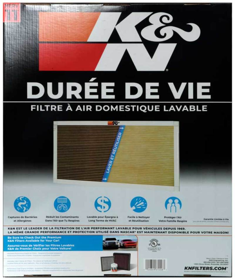 K&N HVAC Filter - 20 x 24 x 1-thumbmail-9