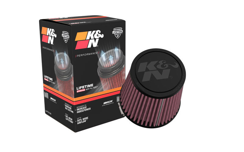K&N Universal Clamp-On Air Filter 3in FLG /4 1/2in B / 3 1/2in T / 4 3/8in H-thumbmail-4
