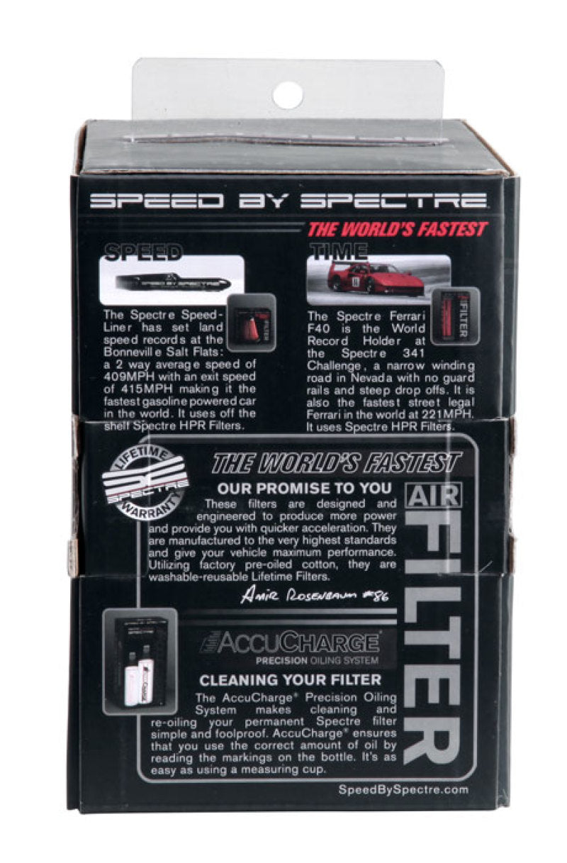 Spectre Adjustable Conical Air Filter 2-1/2in. Tall (Fits 3in. / 3-1/2in. / 4in. Tubes) - Blue-thumbmail-13