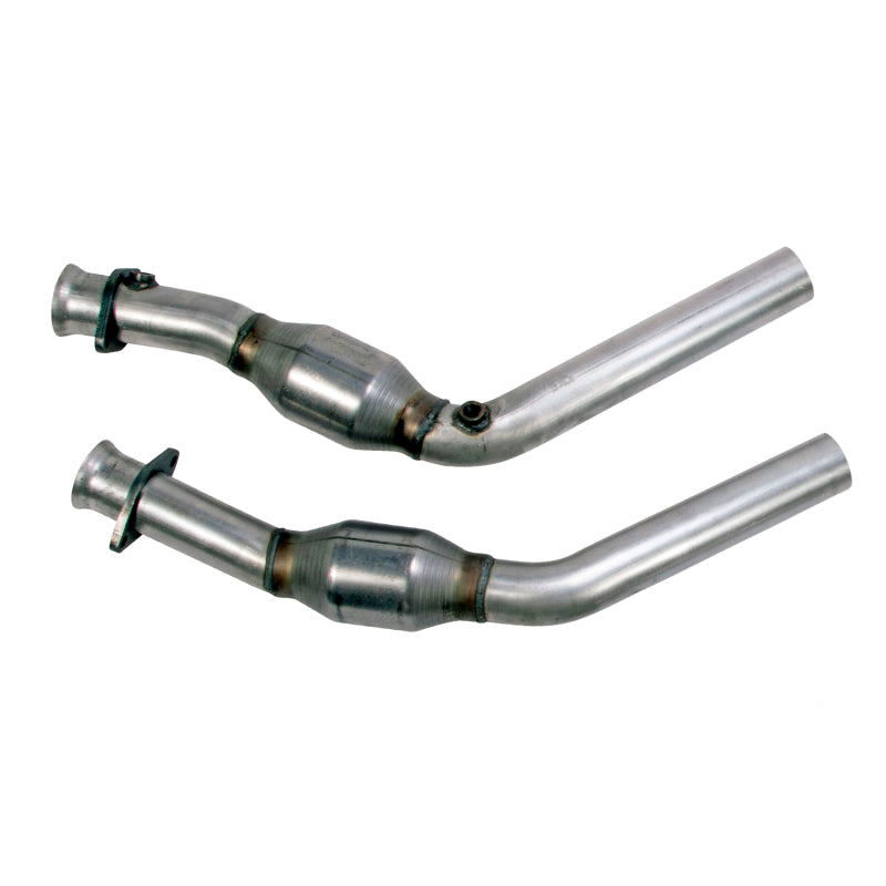 BBK 11-14 Mustang 3.7 V6 High Flow X Pipe With Catalytic Converters - 2-1/2-thumbmail-10