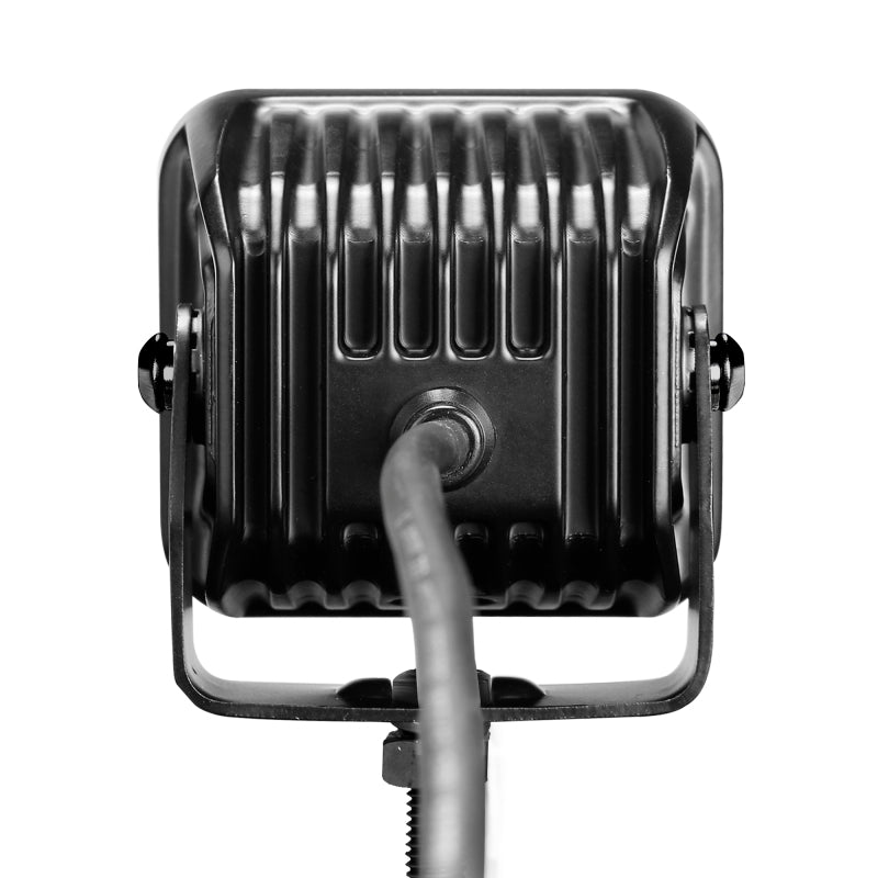 Go Rhino Xplor Blackout Series Cube LED Flood Light Kit (Surface/Threaded Stud Mnt) 3x3 - Blk (Pair)-thumbmail-12