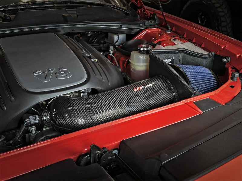 aFe MagnumFORCE Intakes Stage-2 P5R Carbon Fiber AIS 11-17 Dodge Challenger/Charger V8-5.7L Hemi-thumbmail-3