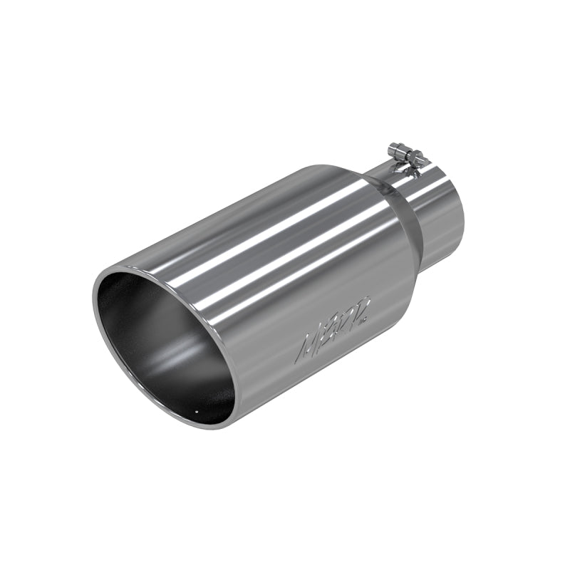 MBRP Universal Tip 8in OD Rolled End 5in Inlet 18in Length T304-thumbmail-2