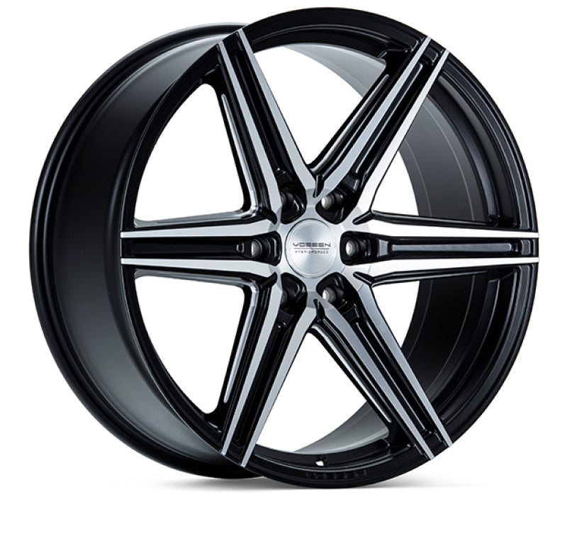 Vossen HF6-2 22x9.5 / 6x135 / ET20 / Deep Face / 87.1 - Brushed Matte Black Wheel-thumbmail-1