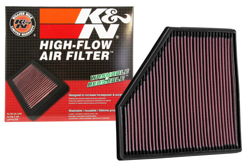 K&N Replacement Air Filter 15-16 BMW 330I 2.0L-thumbmail-19