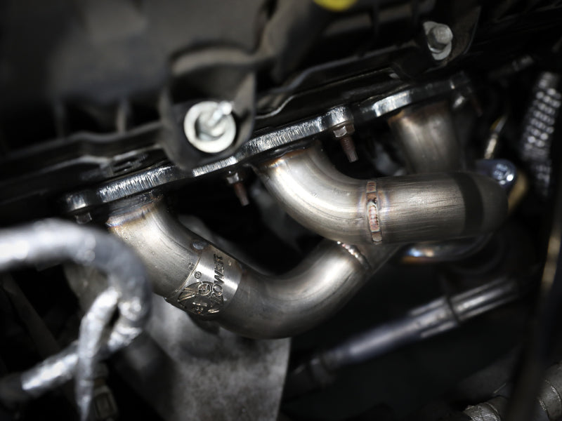 aFe Twisted Steel Shorty Header 11-17 Ford Mustang V6-3.7L-thumbmail-2