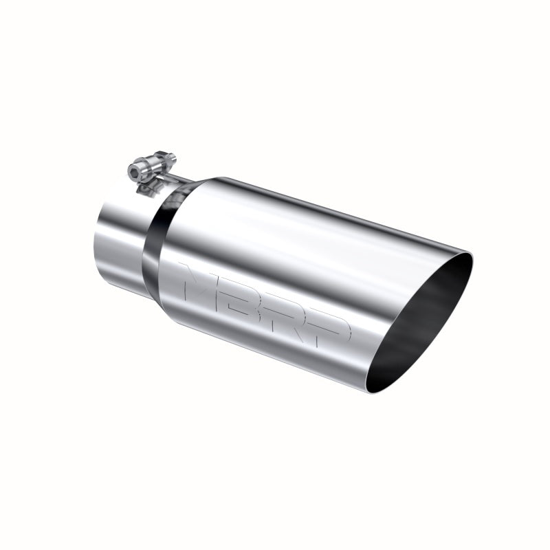 MBRP Universal Tip 5 O.D. Angled Single Walled 4 inlet 12 length-thumbmail-2