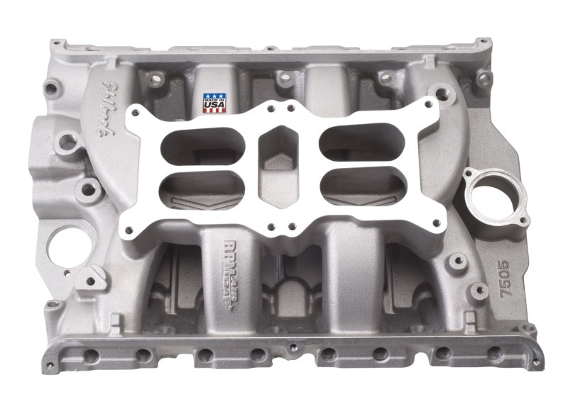 Edelbrock Intake Manifold Ford Perf RPM Dual Quad Fe-thumbmail-2