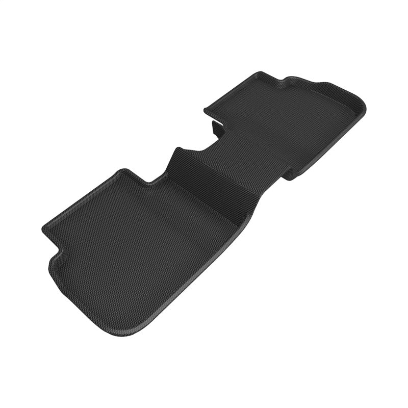 3D Maxpider 2022 Honda Civic Kagu Second Row Floormat - Black (W Rear USB Port)-thumbmail-1
