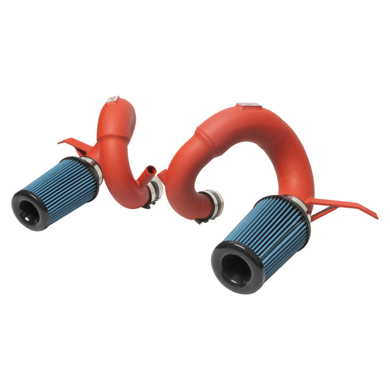 Injen 18-20 Kia Stinger 3.3L Twin Turbo Wrinkle Red Short Ram Air Intake-thumbmail-16
