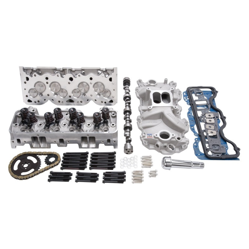 Edelbrock Power Package Top End Kit Performer RPM 348-409 BB Chevy W-Series V8 450+ Hp-thumbmail-2