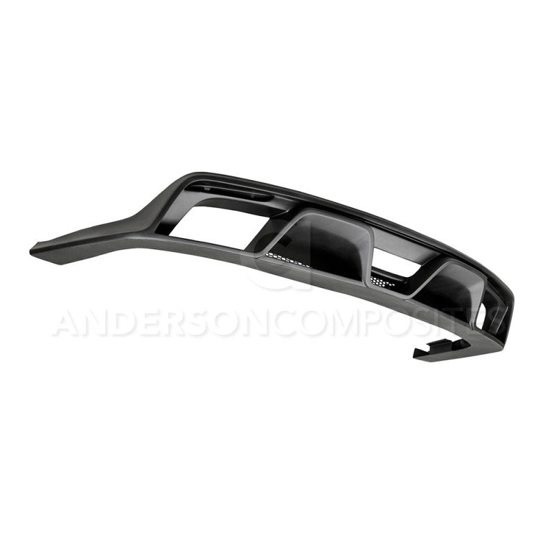 Anderson Composites 15-16 Ford Mustang R-Style Rear Valance (for Quad Tip Exhaust)-thumbmail-2