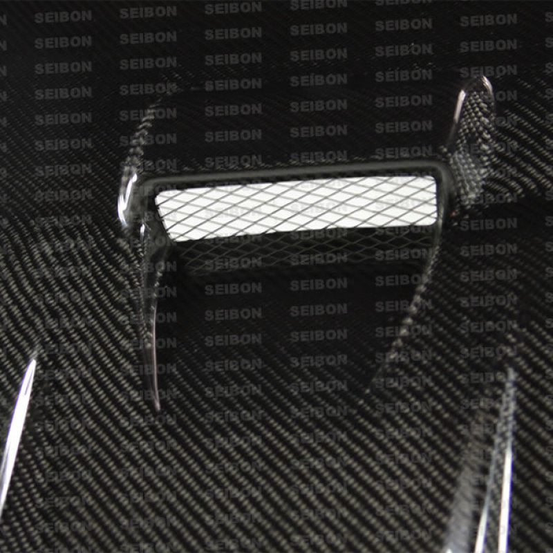 Seibon 08-09 Mitsubishi Lancer (CYA4/5A) DV Style Carbon Fiber Hood-thumbmail-2