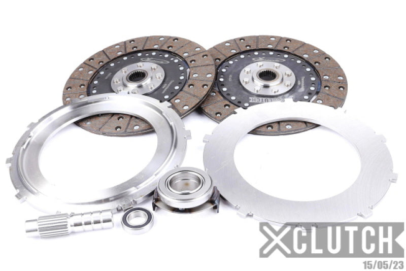 XClutch Honda 9in Twin Solid Organic Multi-Disc Service Pack-thumbmail-1