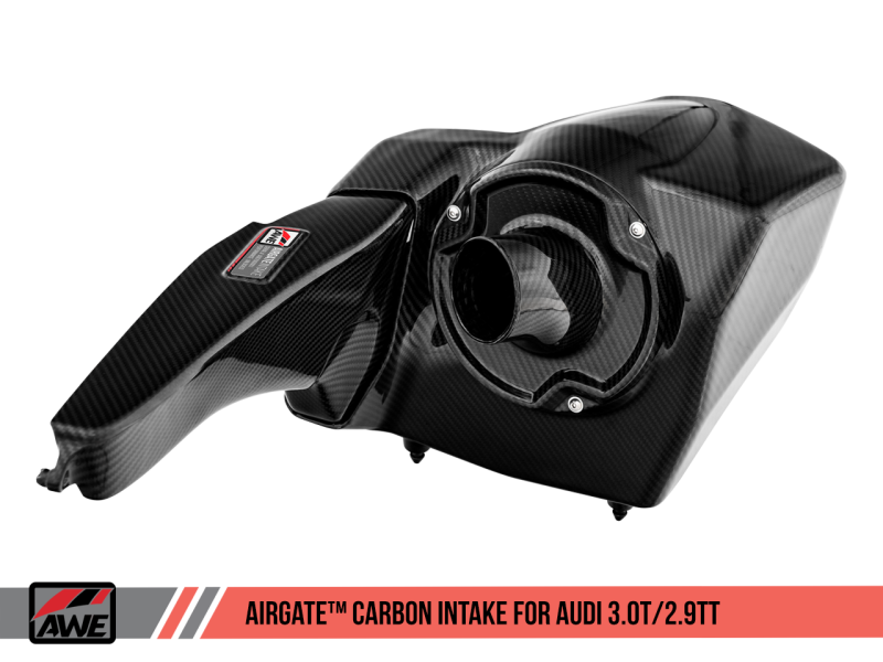 AWE Tuning Audi B9/B9.5 S4/S5/RS5 3.0T Carbon Fiber AirGate Intake w/ Lid-thumbmail-14