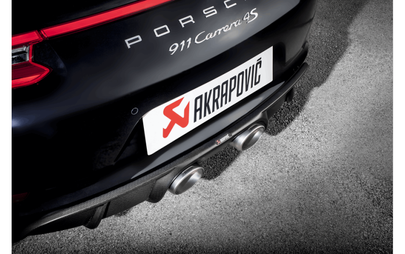 Akrapovic 16-17 Porsche 911 Carrera S/4/4S/GTS (991.2) Rear Carbon Fiber Diffuser - Matte-thumbmail-3