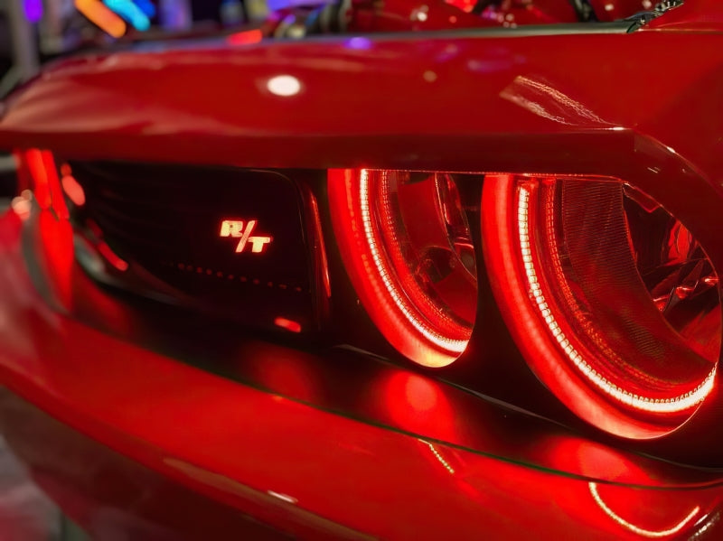 Oracle 08-14 Dodge Challenger Dynamic Surface Mount Headlight/Fog Light Halo Kit COMBO - ColorSHIFT-thumbmail-17