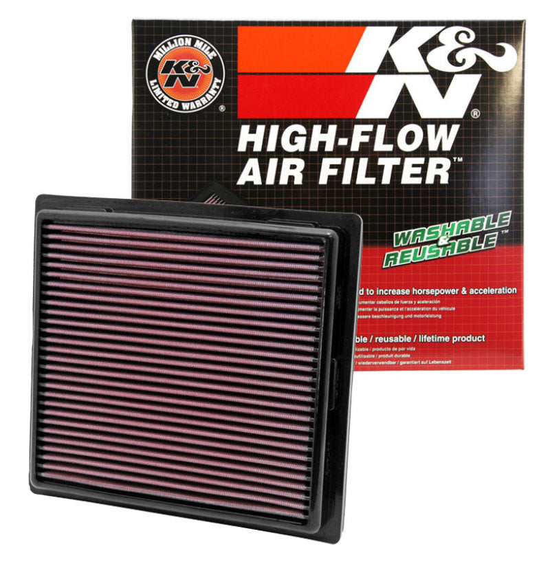 K&N 11 Jeep Grand Cherokee / 11 Dodge Durango Replacement Panel Air Filter-thumbmail-16