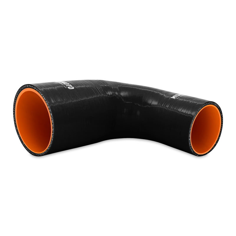 Mishimoto Silicone Reducer Coupler 90 Degree 3in to 3.5in - Black-thumbmail-3