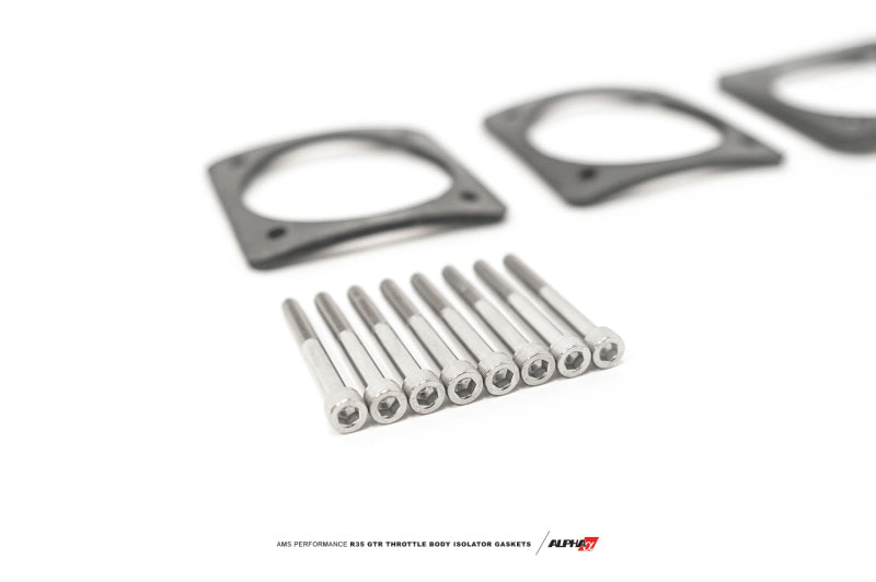 AMS Performance 2009+ Nissan GT-R Throttle Body Isolators-thumbmail-3