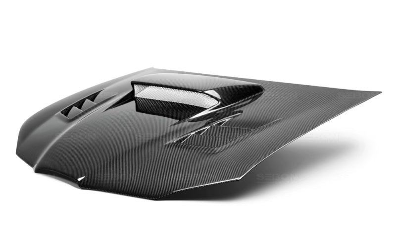 Seibon 06-07 Subaru WRX/STi CWII Carbon Fiber Hood-thumbmail-7