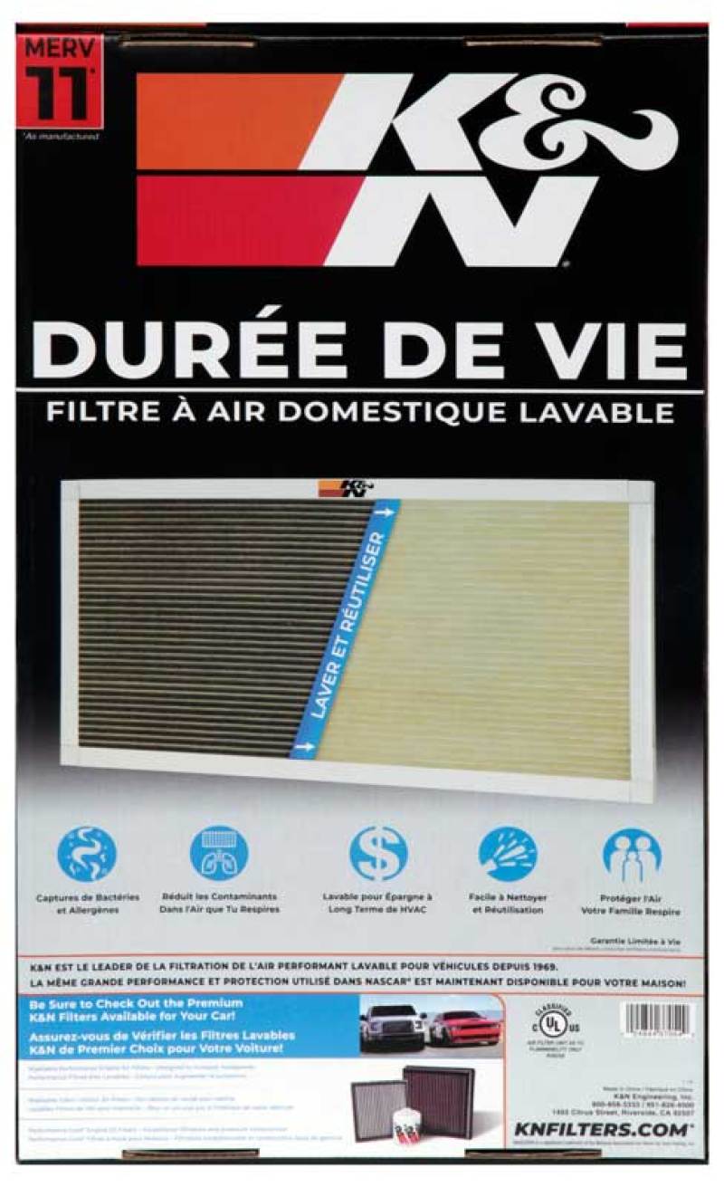 K&N HVAC Filter - 12 X 20 X 1-thumbmail-9