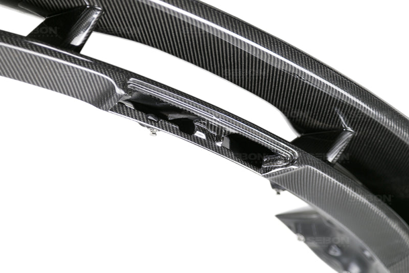 Seibon 2015-2017 Ford Focus ST/RS Hatchback Carbon Fiber Rear Spoiler (3rd Brake Light Not Included)-thumbmail-13