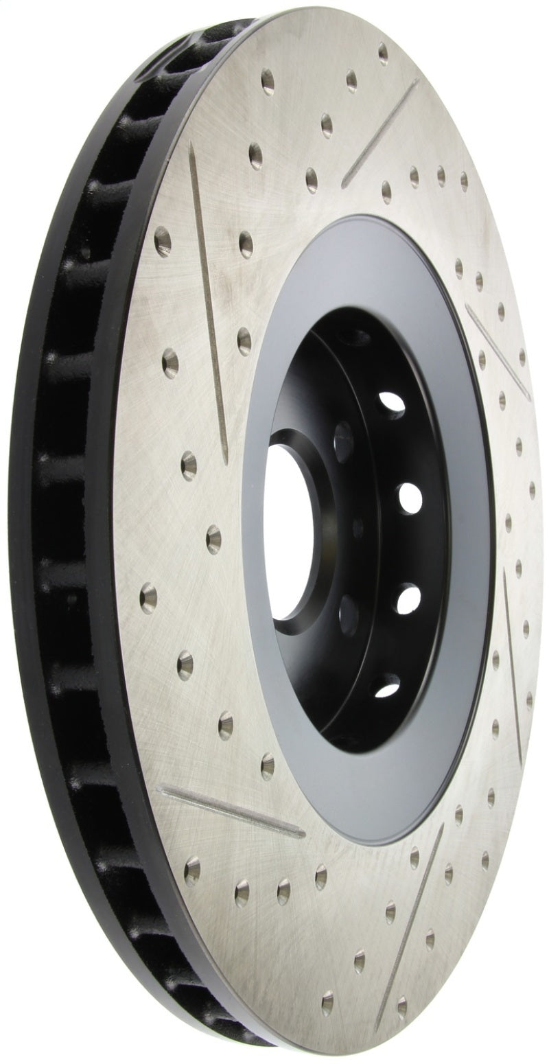 StopTech Drilled & Slotted Left Sport Brake Rotor for 2009 Cadillac CTS-V-thumbmail-6