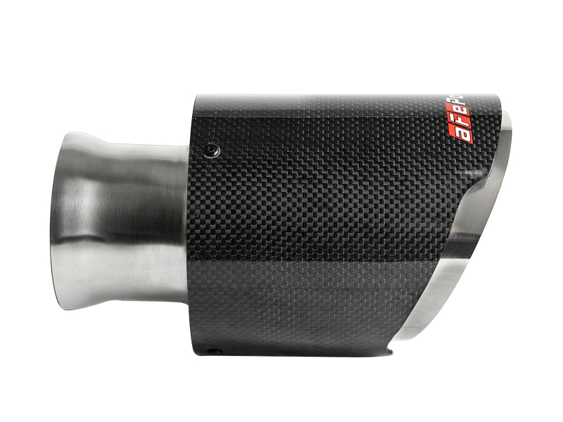 aFe MACH Force-XP 4-1/2in Carbon Fiber OE Replacement Exhaust Tips - 15-19 Dodge Charger/Hellcat-thumbmail-7