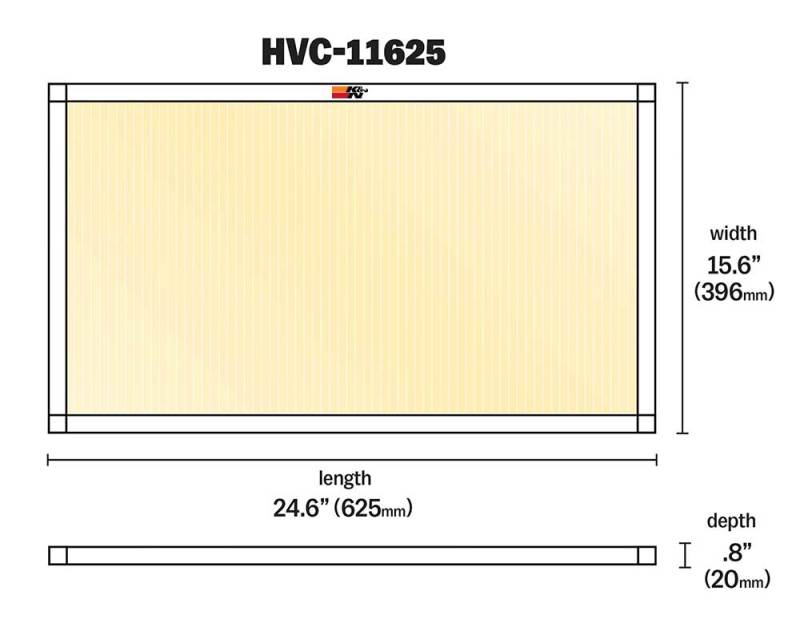 K&N HVAC Filter - 16 x 25 x 1-thumbmail-11