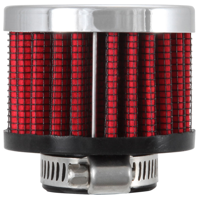 K&N 3/4 inch ID 2 inch OD 1.5 inch H Clamp On Crankcase Vent Filter-thumbmail-11
