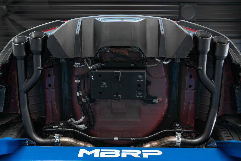 MBRP 18-20 Ford Mustang GT 2.5in T304 Non Active Dual Axle Back Exhaust System - 4in Dual Wall Tips-thumbmail-4