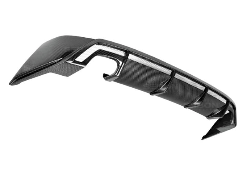 Seibon 14 Lexus IS350 F Sport RF-Style Carbon Fiber Rear Lip-thumbmail-2